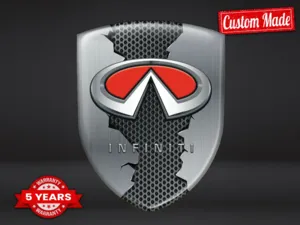 Infiniti Harz Domes Aufkleber Exklusives Design Edle Badges